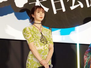 上白石萌歌 『パリピ孔明 THE MOVIE』初日舞台挨拶に登壇!