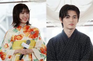 福本莉子・西垣匠　映画『隣のステラ』完成報告七夕イベントに登壇！