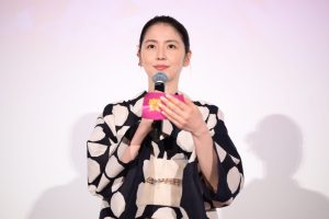 長澤まさみ　映画『ドールハウス』大ヒット感謝御礼舞台挨拶に登壇！