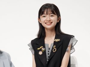 白山乃愛 映画『秒速5センチメートル』完成報告会に登壇!