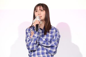 上白石萌歌　映画『ロマンティック・キラー』ロマンティック御礼舞台挨拶に登壇！