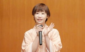 蝶花楼桃花 「早朝寄席復活記者会見」に登壇!