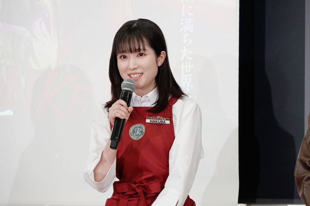 福本莉子　ドラマ「ラムネモンキー」制作発表会に登壇！