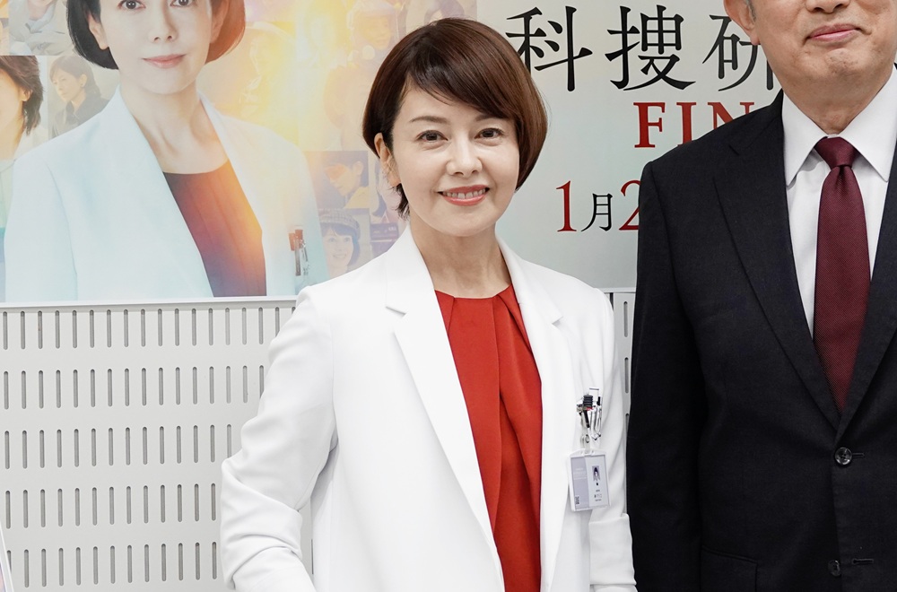沢口靖子　ドラマ「科捜研の女 FINAL」囲み取材に登場！