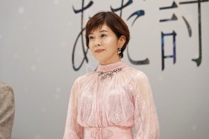 沢口靖子　映画『木挽町のあだ討ち』完成披露舞台挨拶に登壇！