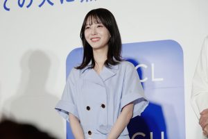 浜辺美波　「FANCL SKIN PATCH」全国ローンチ発表会に登壇！