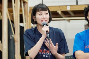 大塚千弘　舞台「キングダムⅡ-継承-」全メインキャスト会見に登壇！